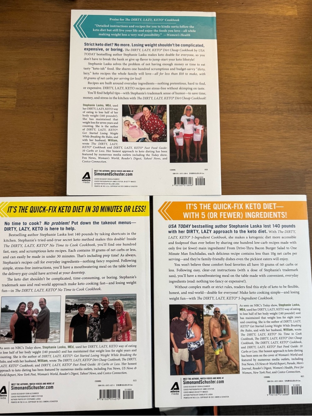New Dirty lazy Keto cookbook set of 3 - Picture 2 of 2